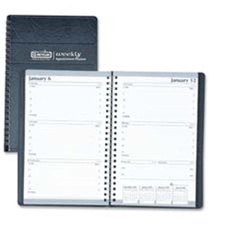 HOUSE OF DOOLITTLE House of Doolittle HOD27802 Weekly Planner- Wirebound- 12 Month- Jan-Dec- 5in.x8in.- Black Cover the product will be for the current year HOD27802